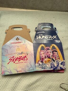 THREE McDonald's the Hunter Meal 'The Collectible Meal Box